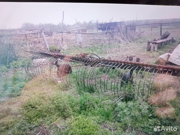 Грабли тракторные и культиватор