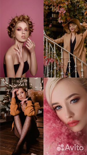 Визажист, прически, брови, фотограф, курс визажа