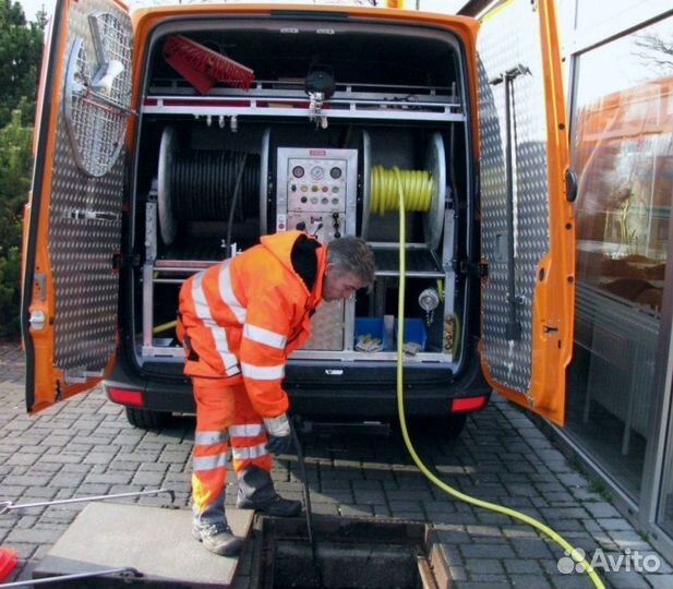 Прочистка канализации устранение засоров