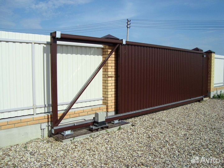 Ворота на дачу 