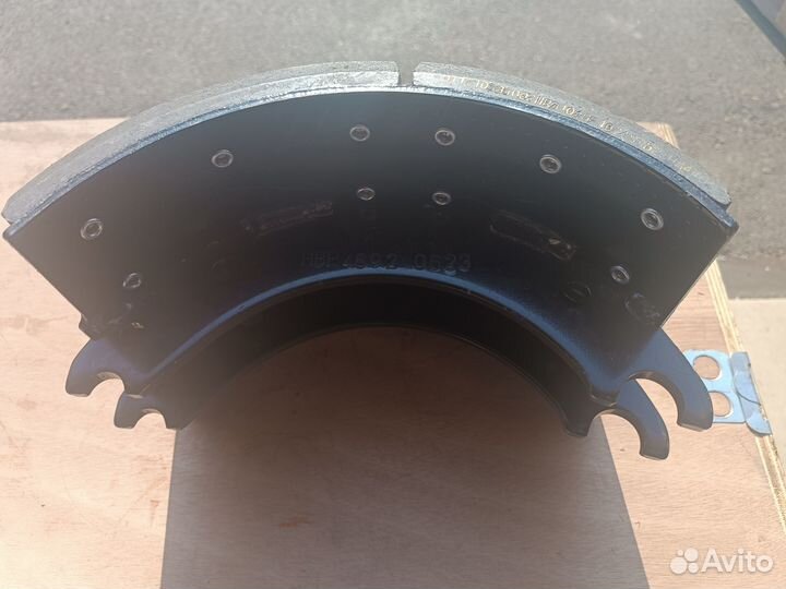 Колодка тормозная низкорамные оси с накладками