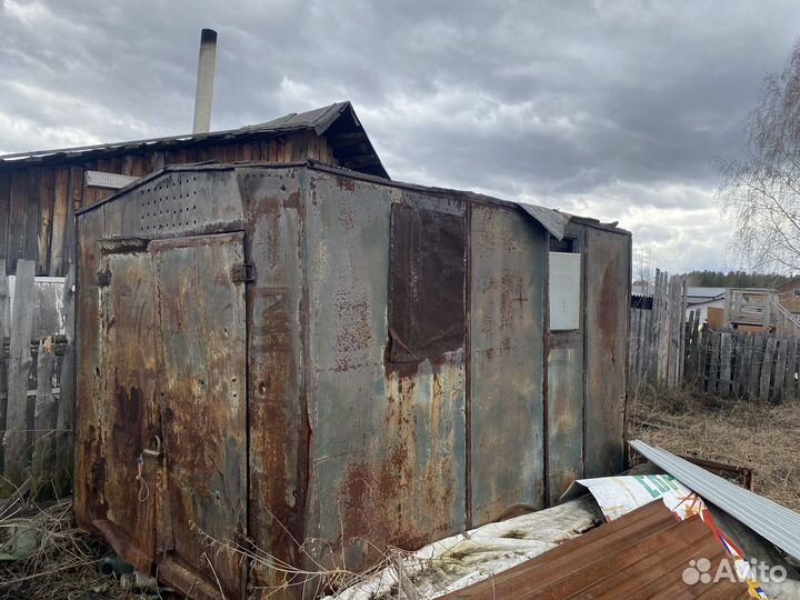 Гараж металлический