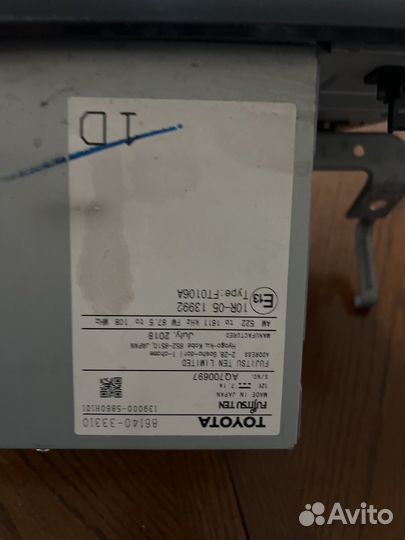 Штатная магнитолоа на камри v70