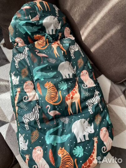 Зимний конверт в коляску Forest kids