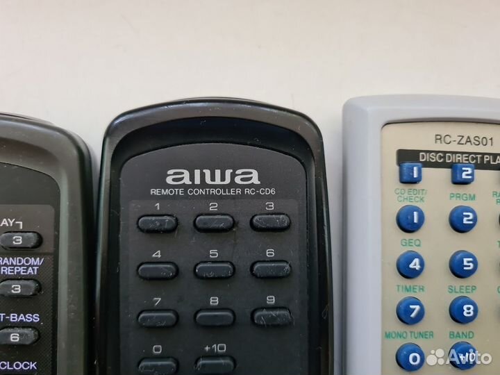 Пульты Aiwa Музыкального Центров музыки