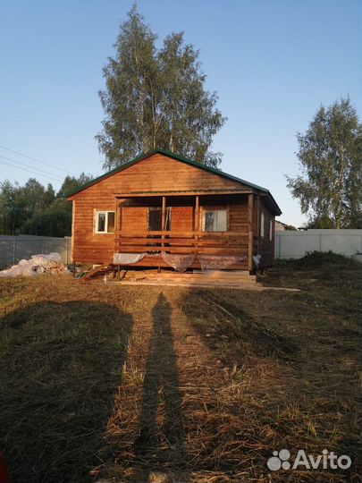 Дачный домик каркасный 8х8