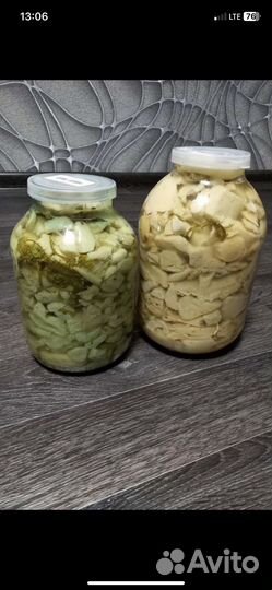 Грибы грузди соленые в 3л банках