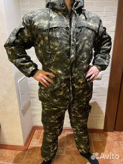 Костюм горка зимний камуфляжный