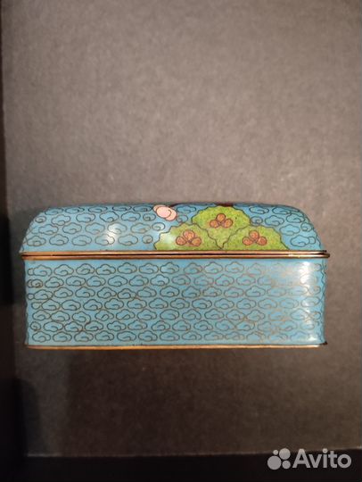 Шкатулка клуазоне Китай