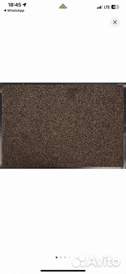 Коврик влаговпитывающий придверный