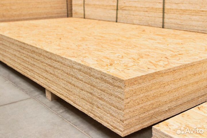 Осб (OSB) плита 1220x2440x9 мм