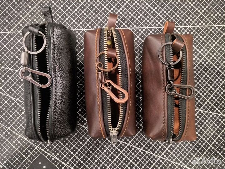 Ключница натуральная кожа