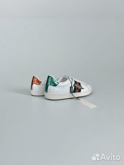 Кеды Gucci Ace Lighting White