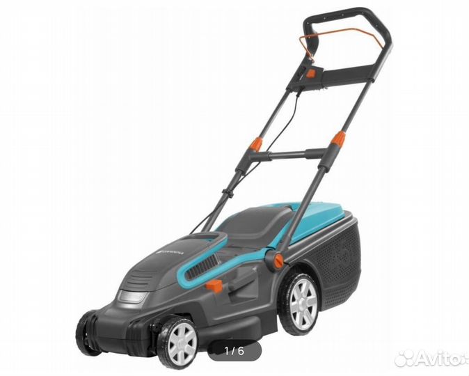 Газонокосилка электрическая gardena powermax 42