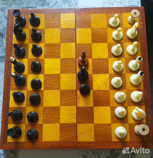 Шахматы карболитовые СССР