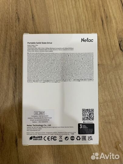 Внешний SSD 500Gb