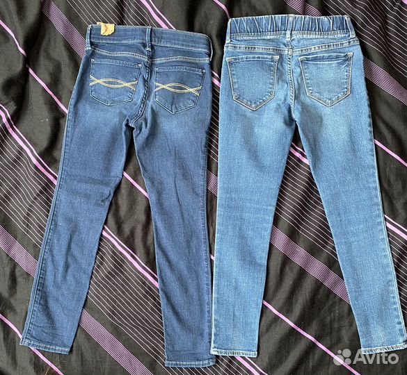 Джинсы девочки gap/abercrombie 7-8 лет 130
