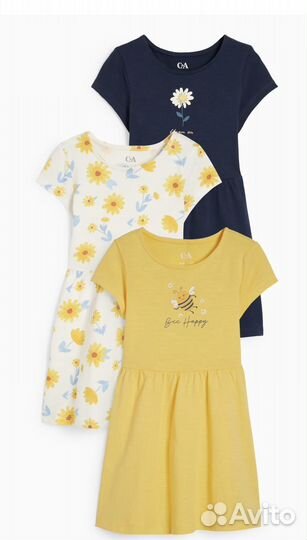 Платье летнее для девочки комплект 92