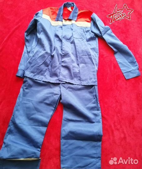 Костюм рабочий с полукомбез мужской