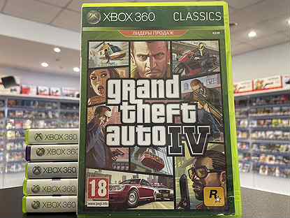 GTA Grand Theft Auto IV Xbox 360 б.у