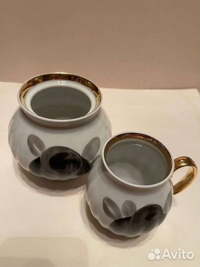 Горшки/вазочки/посуда Дулево