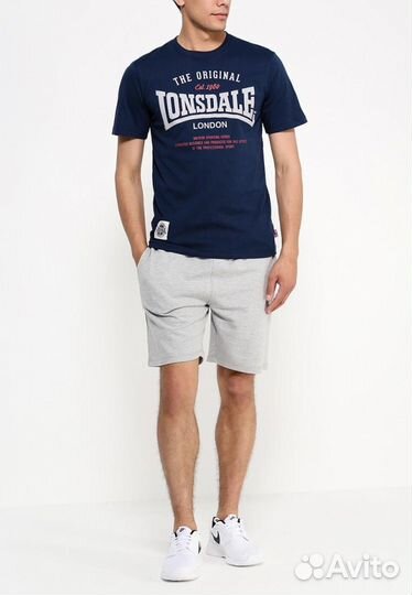 Футболка Lonsdale MTS007 цв. синий