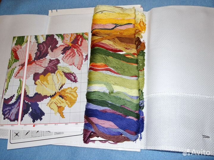 Набор для вышивания Butterfly flower (аналог дмс)