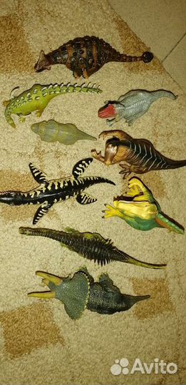 Фигурки динозавры Schleich и Collecta