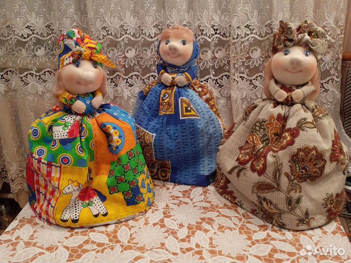 Кукла грелка на чайник