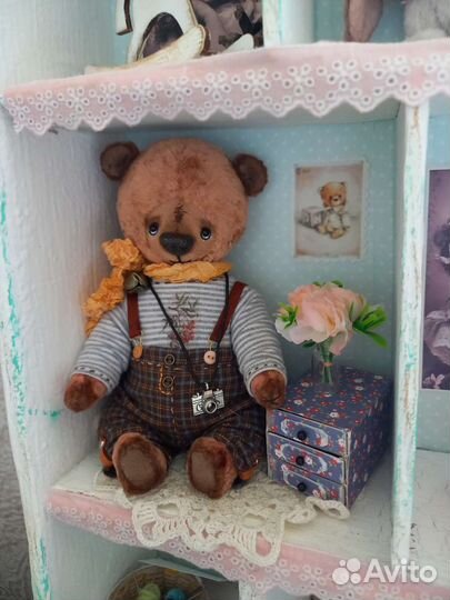 Мишка тедди ручной работы