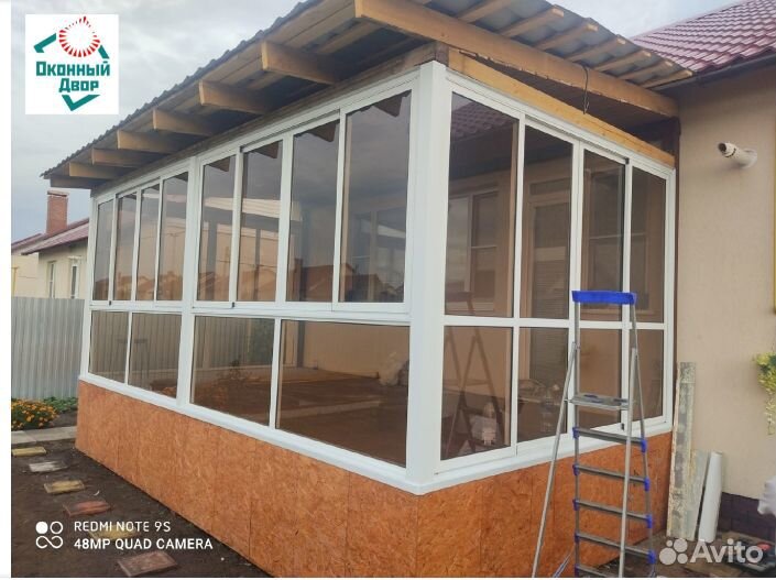 Раздвижные Окна для беседки, террас, веранд