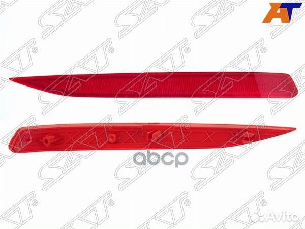 Отражатель в задний бампер hyundai solaris 20