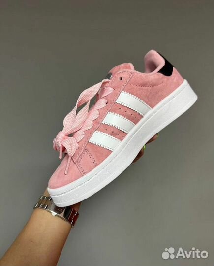 Кроссовки Adidas Campus 36-41 розовые