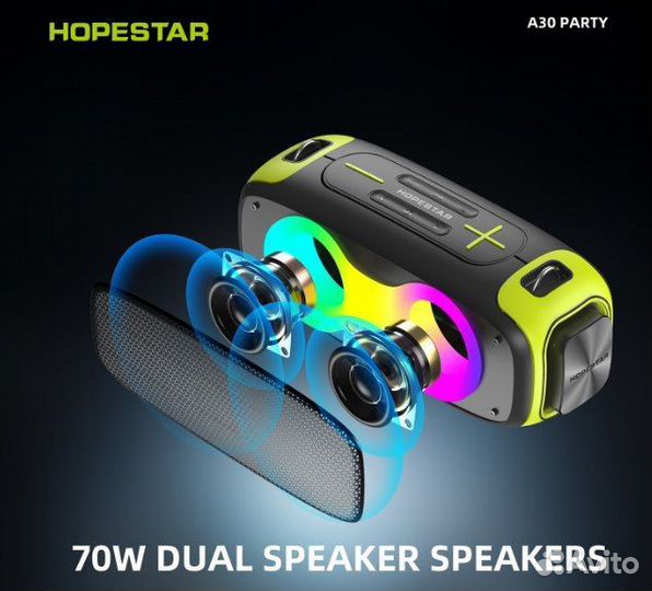 Портативная колонка hopestar A30 Party