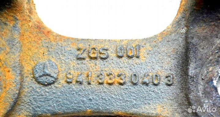 Кронштейн стабилизатора, переднего моста, верхний