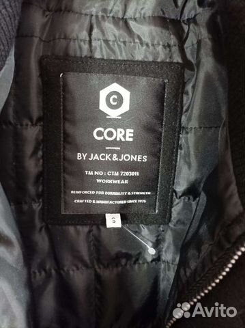 Куртка пальто шерстяное Jack&Jones Core р.S