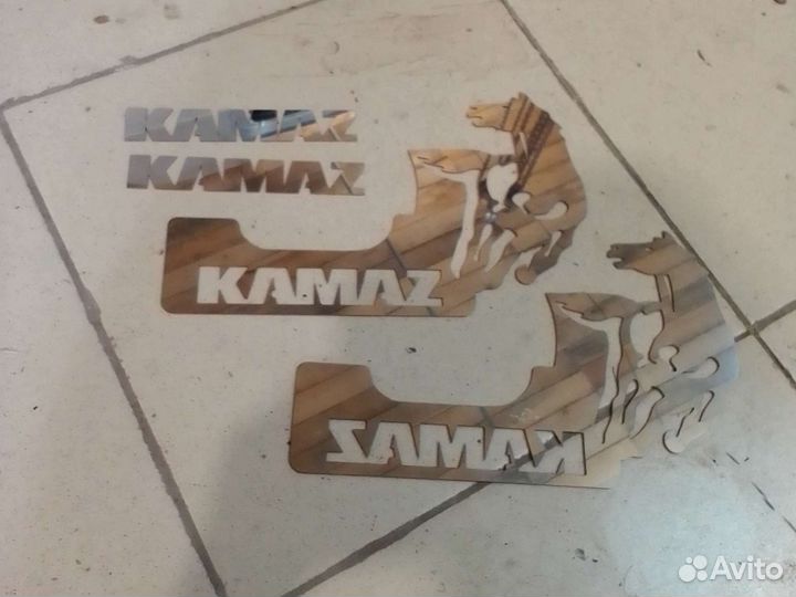 Накладки на ручки камаз. И два шилдика