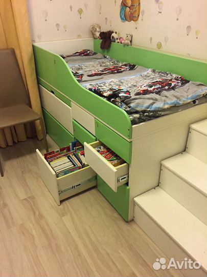 Детская кровать чердак