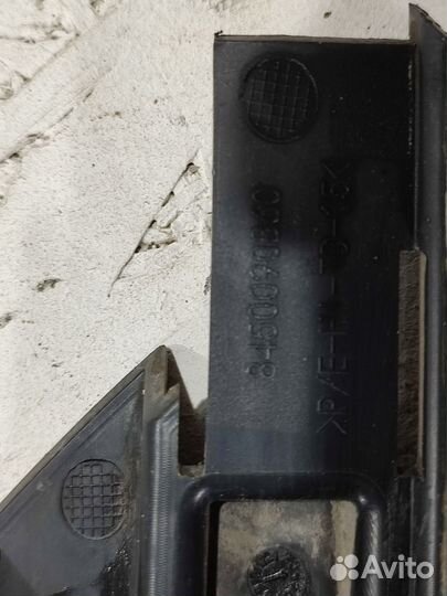 Заглушка переднего бампера под птф Ларгус FL левая