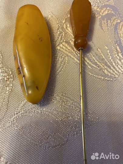 Украшения из янтаря СССР