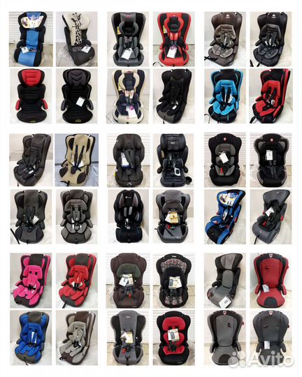 Новое автокресло до 36 кг с бустером
