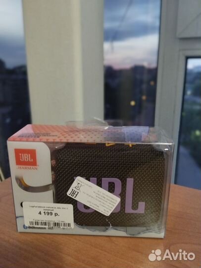 Колонка jbl GO 3 новая
