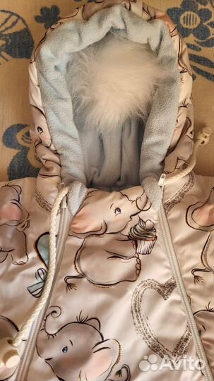 Конверт на выписку зимний