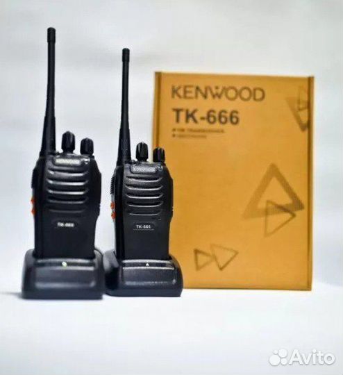 Рации kenwood TK-666 новые