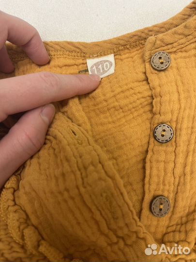 Платье муслиновое на рост 92-98