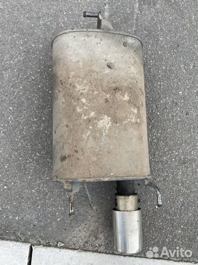 Глушитель на Тойота camry