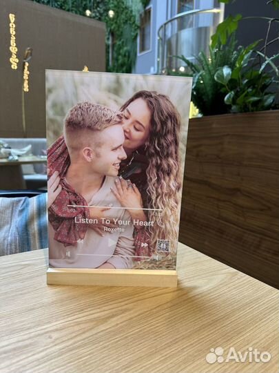 Витраж с фото / Подарок