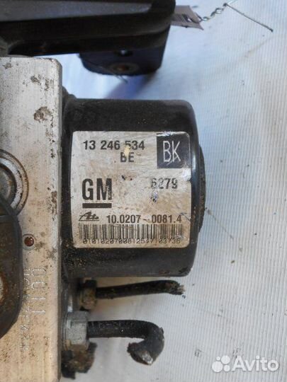 Блок abs Opel Astra H