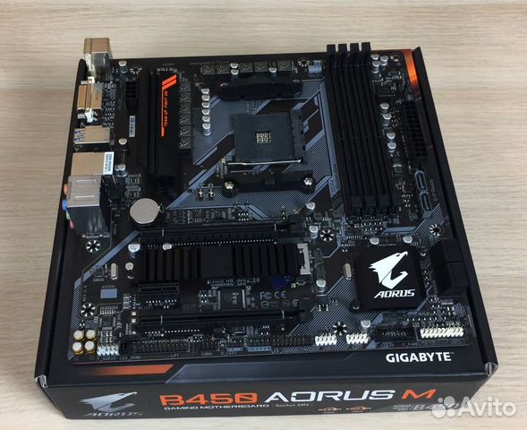 Материнская плата gigabyte B450 aorus M купить в Москве | Электроника ...