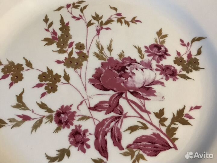 Антикварное столовое блюдо Graf von Henneberg Герм